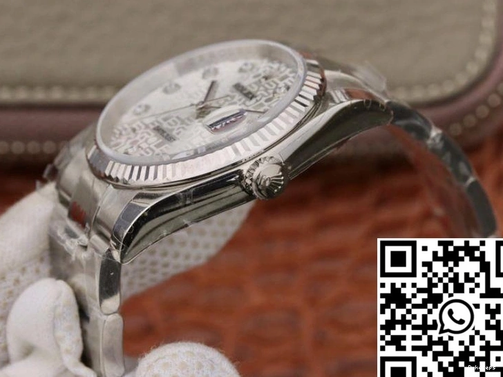 Diamond-printed 36MM AR Factory Rolex Datejust Dial 116234 1025